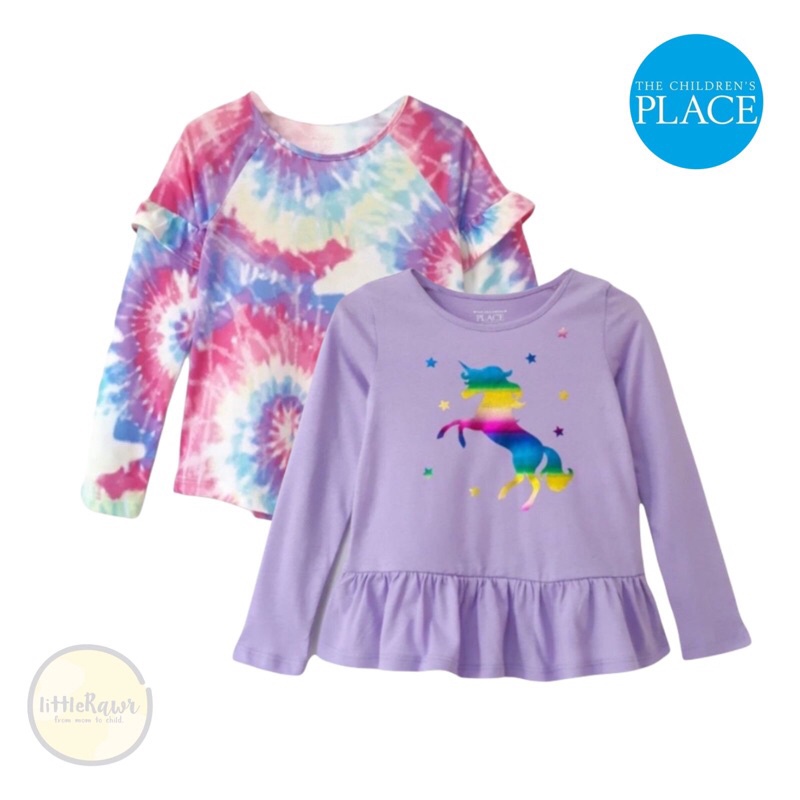 Kaos Lengan Panjang Anak Perempuan (Tcp)