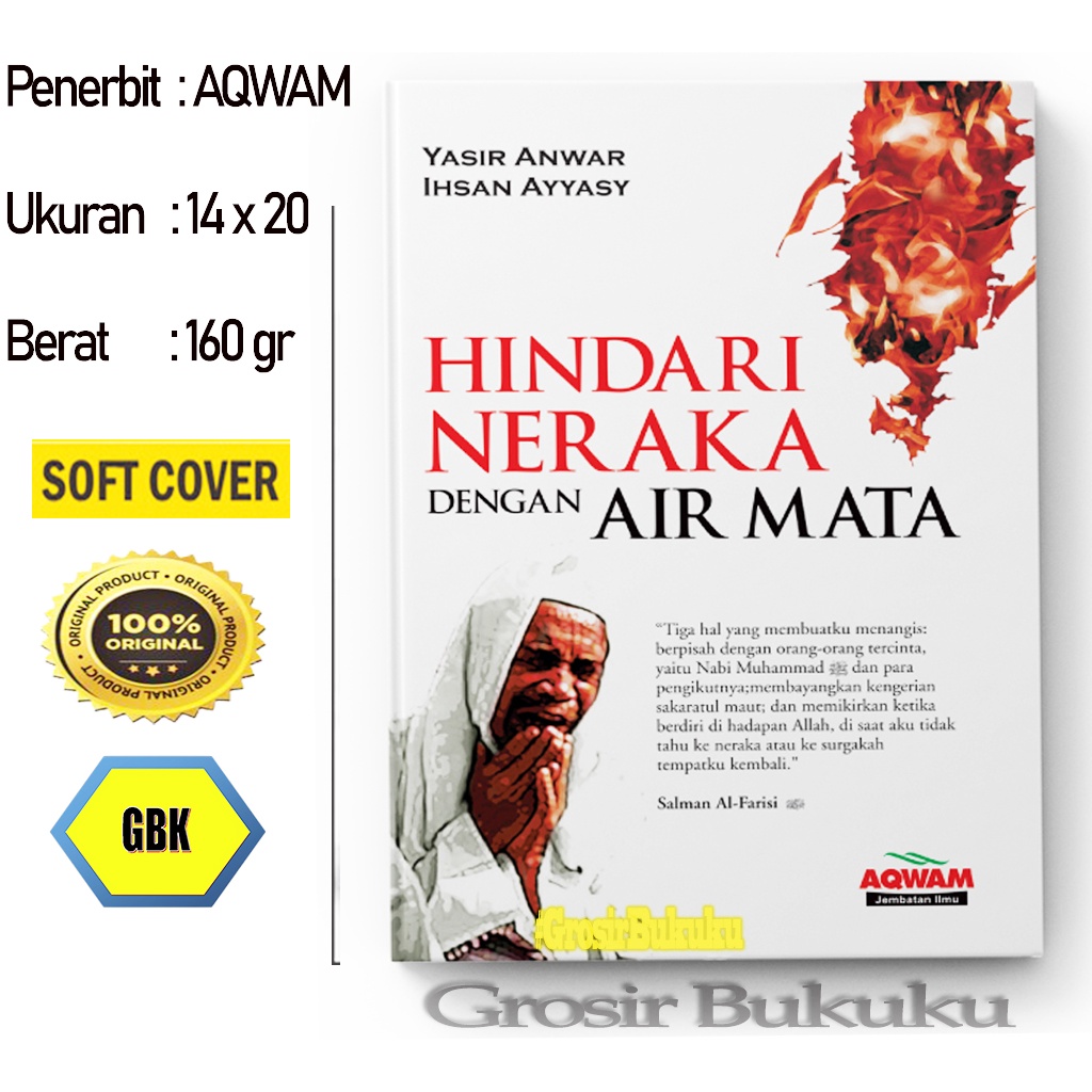 Buku Hindari Neraka Dengan Air Mata – AQWAM