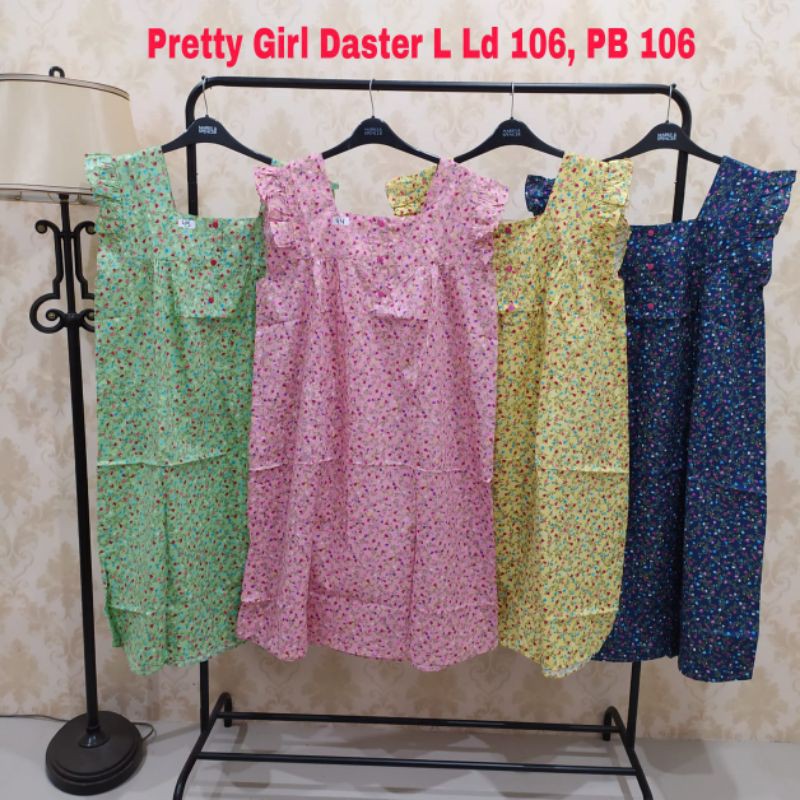 Daster GEBER RAFFLE katun daster pendek daster lengan pendek dress pendek jepang kajep pretty girls 