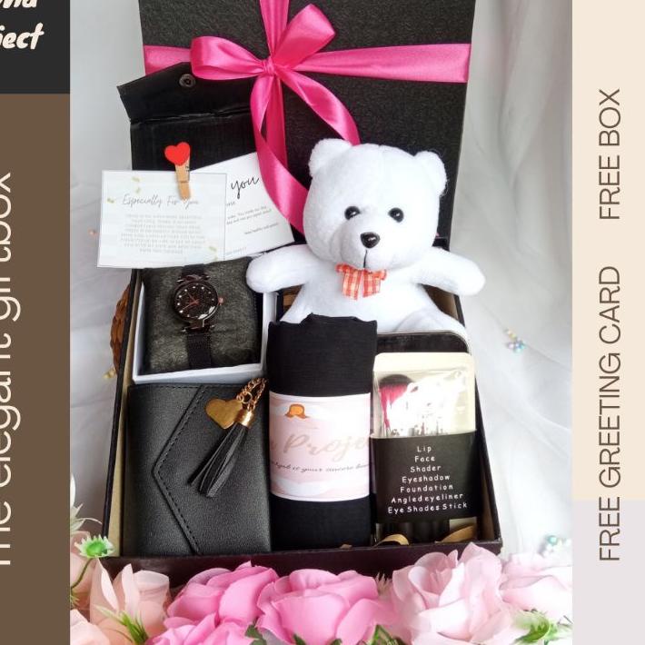 

✨READY✨ (HJD)Kado anniversary/kado ulang tahun cewek/kado elegant/kado wisuda murah/kado box/hampers box