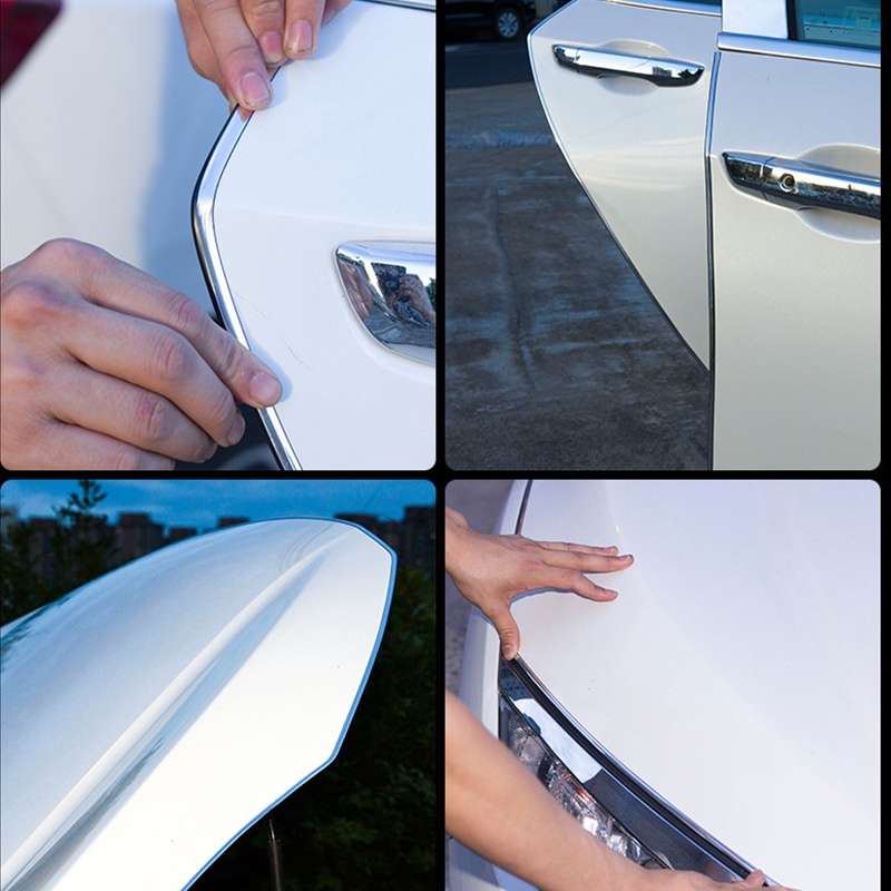 Seal Strip Karet Peredam Suara Pintu Mobil Tipe U Panjang 5m