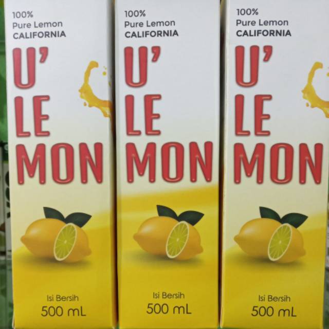 

U' Le Mon Ulemon 100% Pure Lemon California 500 ml