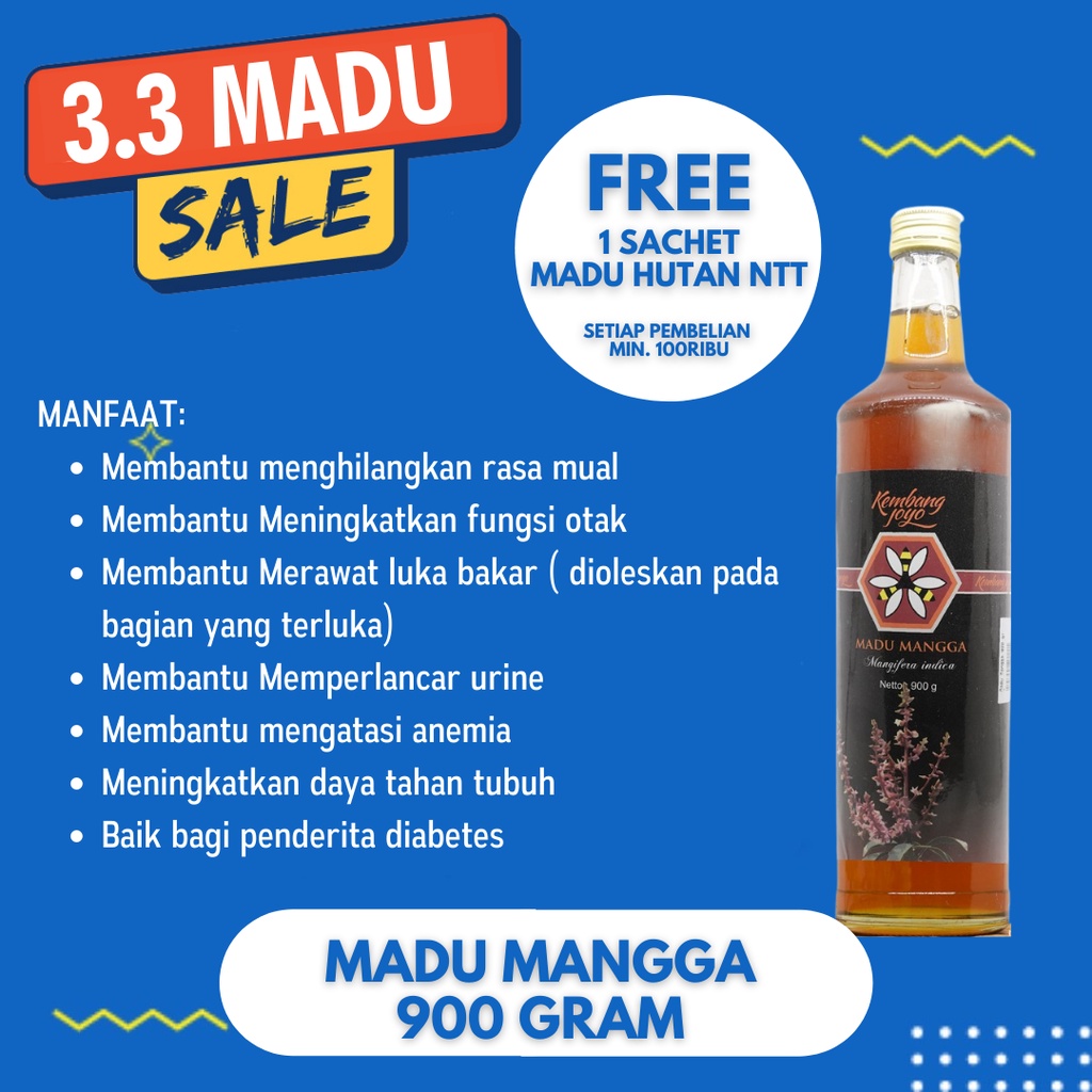 

Madu Kembang Joyo - Madu mangga 660