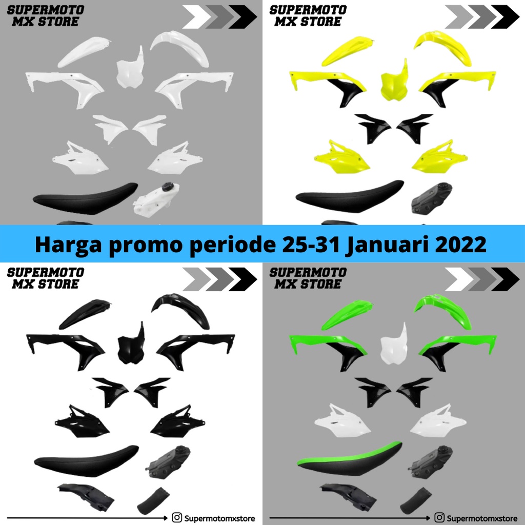 Body set cover Body HRV KXF KX 250 PNP KLX DTRACKER 150 Bodi set KX ZHIRO 250 Bodiset KX 250