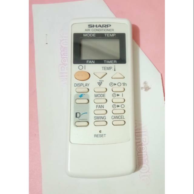 REMOT REMOTE AC SHARP ORIGINAL CRMC A791 JBEZ