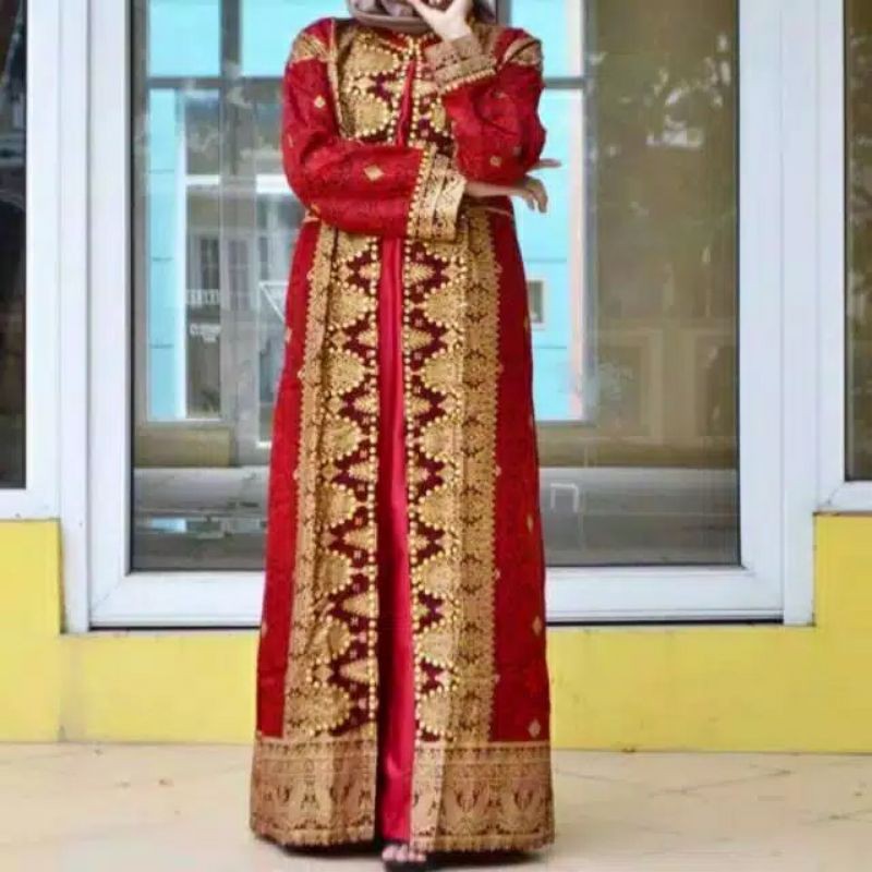 Gamis songket Palembang