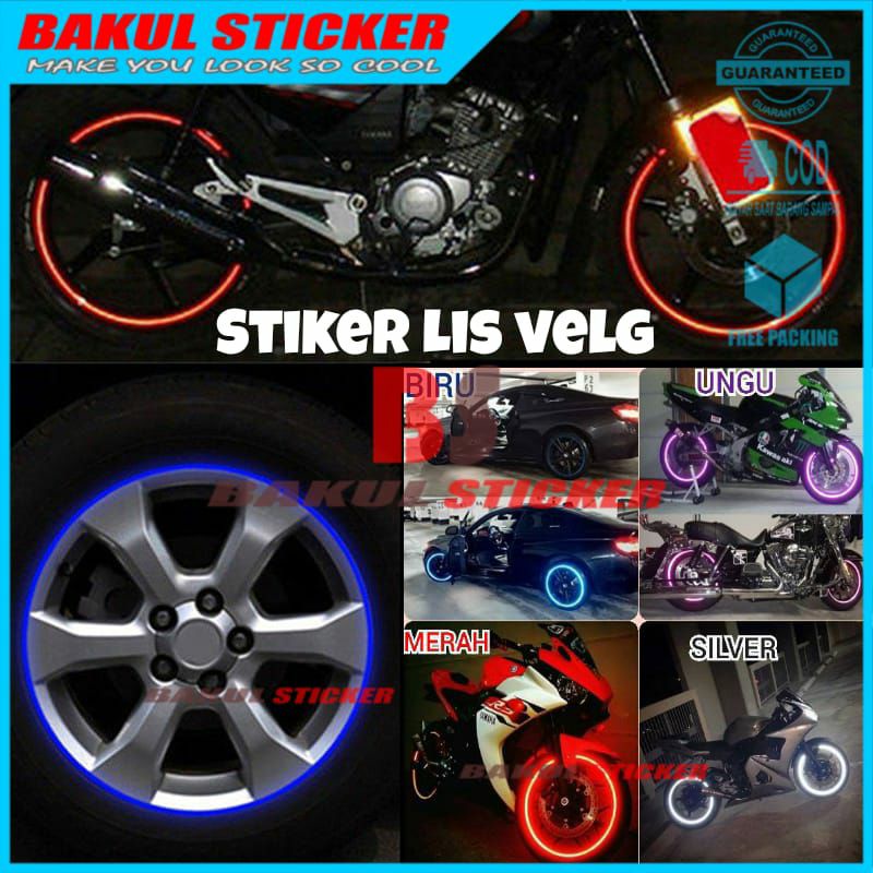 lis velg motor lis velg mobil lis velg shockbeker