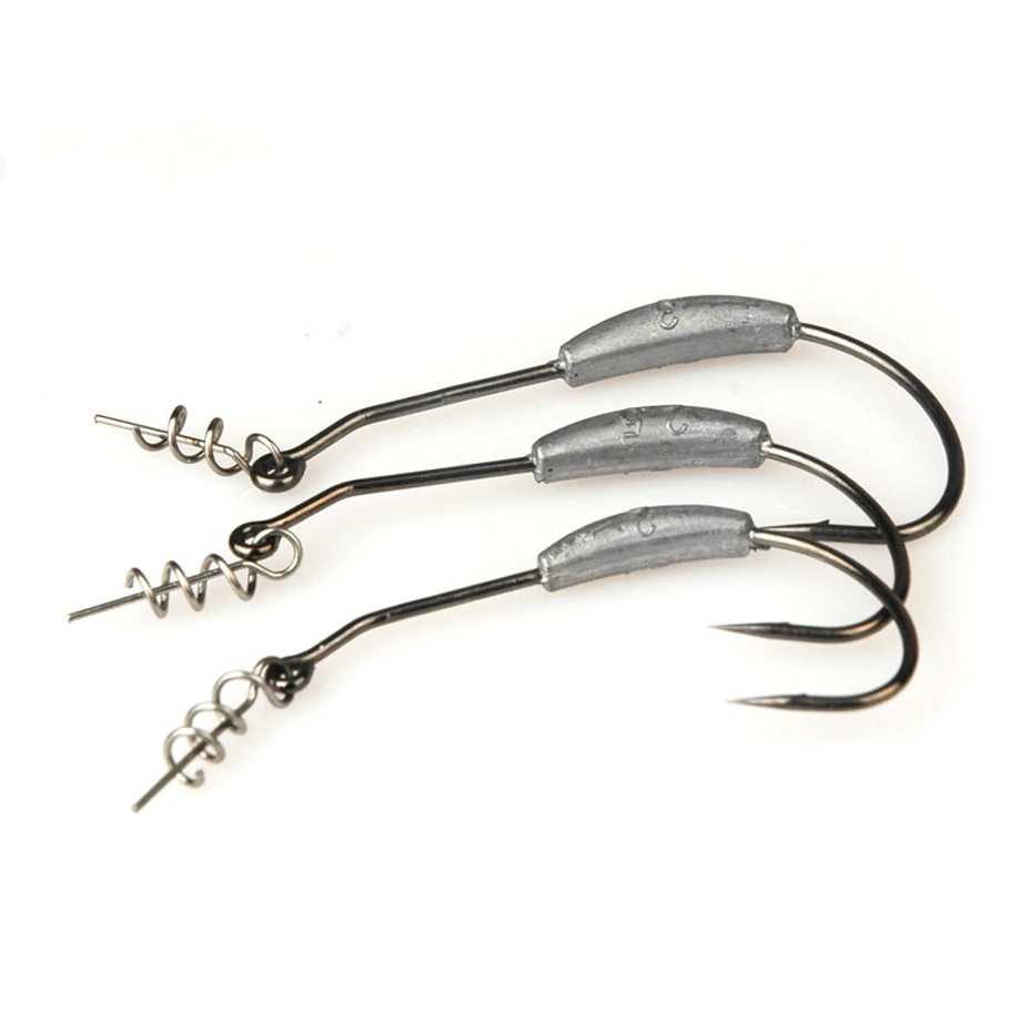 JYJ Kail Pancing Barbed Lead Hook Fishing Tackle 3g Big - JYJ01