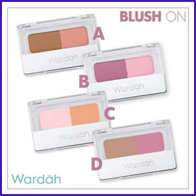 WARDAH BLUSH ON ABCD