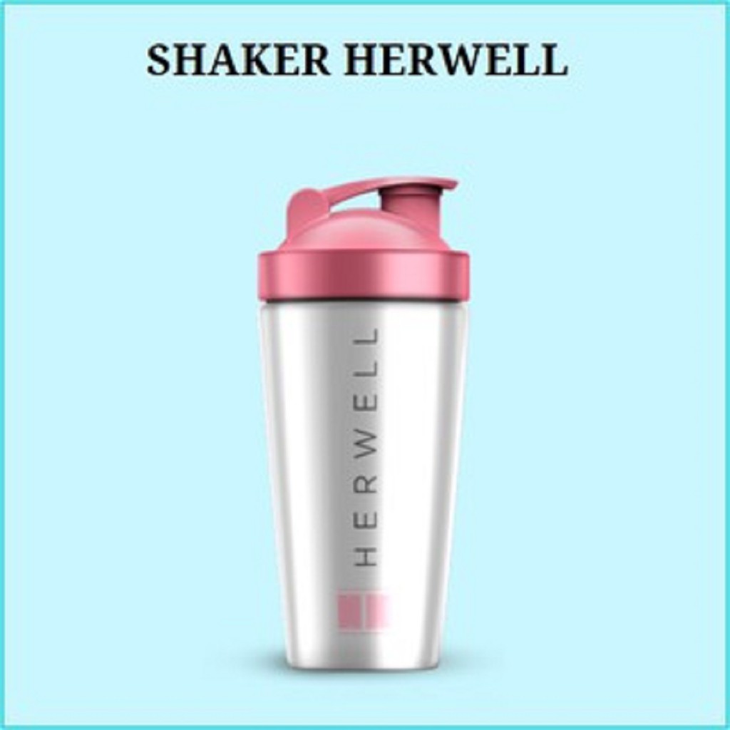 Shaker Original Herwell 600 Ml BPA Free Botol Minum Olaraga Sports