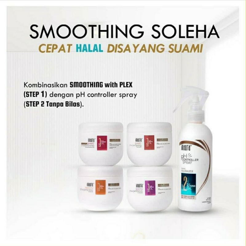 INAURA Step 2 pH Controller Spray (TANPA BILAS) / Neutralizer 200 ML