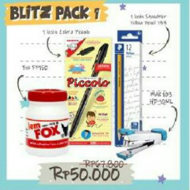 

PAKET BLITZ PACK 1