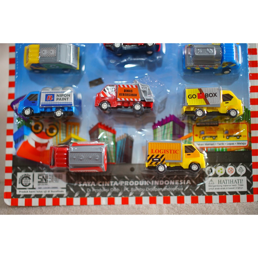 Mainan anak mobil set, construction set, mobilan, mobil truck set unik dan seru - 31161, 31162 (7)