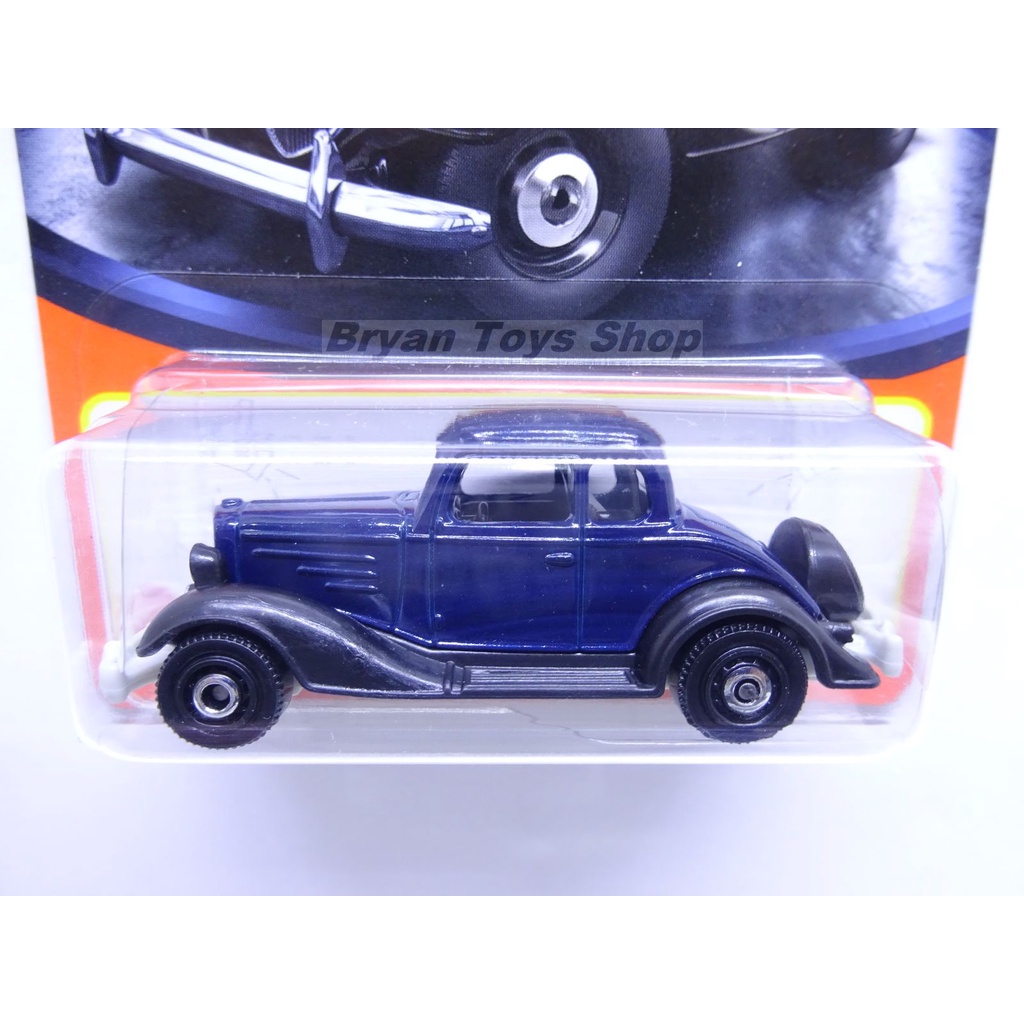 Matchbox 1934 Chevy Master Coupe Biru