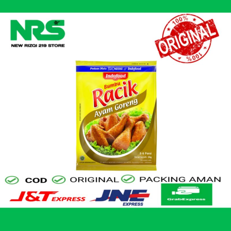 

Indofood Bumbu Racik Ayam Goreng 26 gr