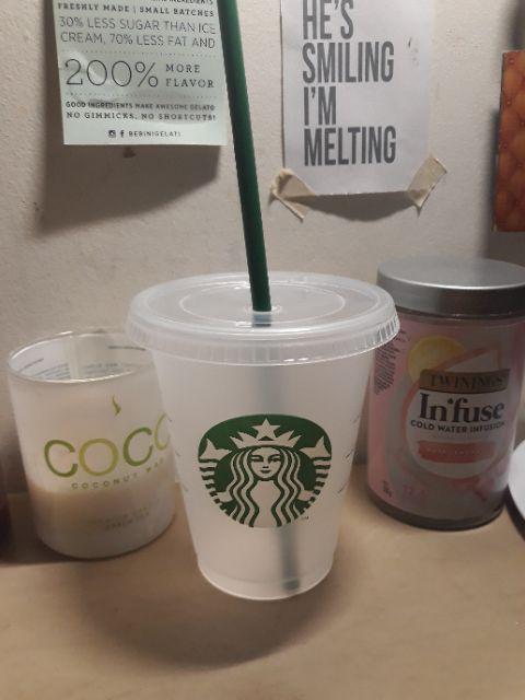 Starbucks Tumbler Reusable Cold Cup With Syren Logo For Cold Drink