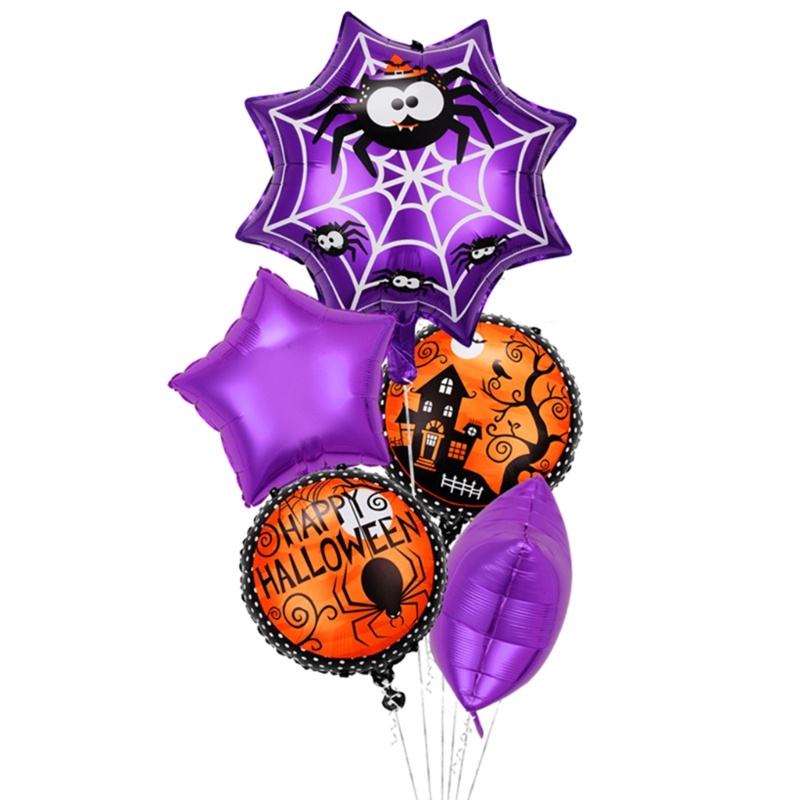 Balon Foil Desain Penyihir Halloween Untuk Anak