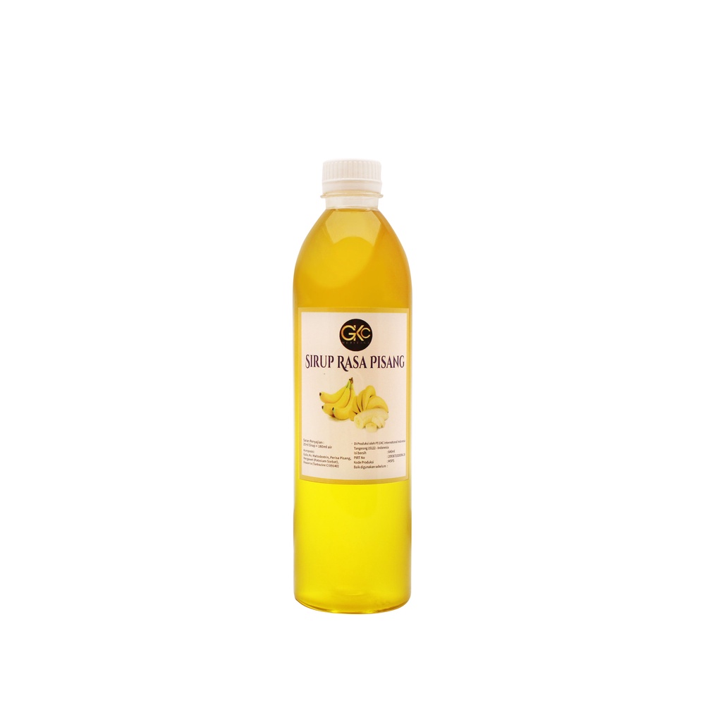 Sirup Pisang / Banana Syrup Minuman GKC Heritage 640 ml (Import Quality)
