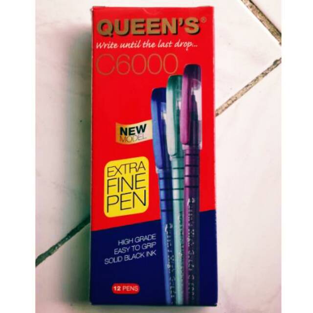 

Pulpen / Bolpen / Pen Queen's C6000
