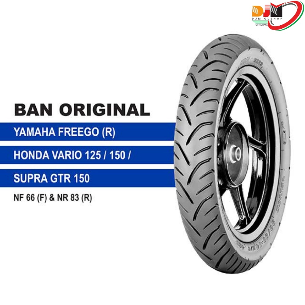 IRC Ban Motor Matik 110/90-12 NR83 TL TUBELESS (Belakang)