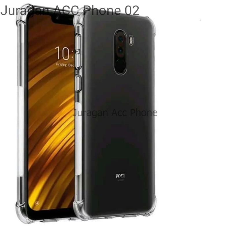 Case Anticrack Xiaomi Pocophone F1 Casing Silikon Anti Crack   Xiaomi Pocophone F1 Terbaik