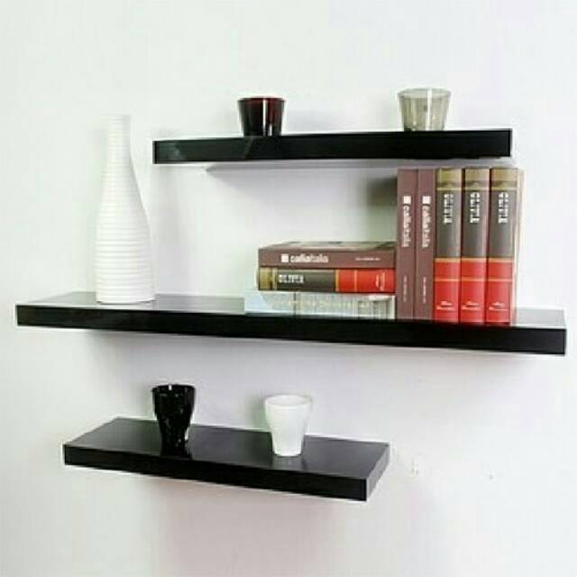 LEBIH PANJANG LEBAR Rak  Dinding Gantung  Minimalis 