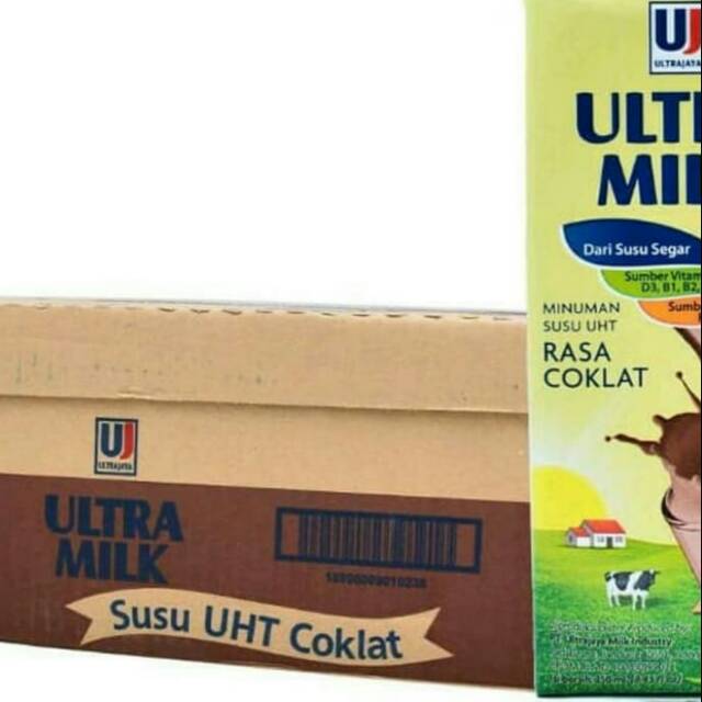 

Susu Ultra milk 200ml 1 Karton isi 24 Pcs