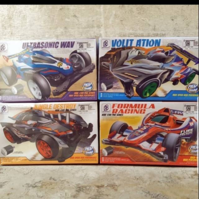 Mainan Mobil Balap Mini 4WD - Mainan Mobil 4WD