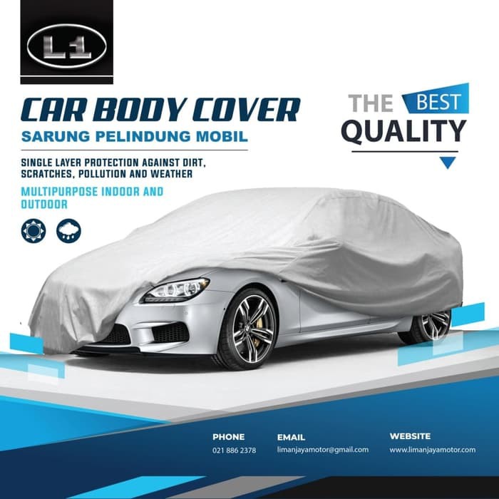 Sarung Mobil Body Cover All New Avega, Selimut Mobil,Tutup Mobil, Pelindung Mobil