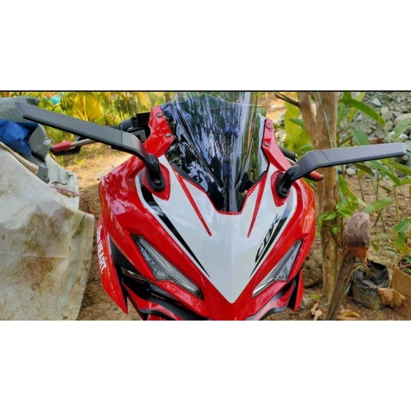 promo discount SPION WINGLET MODEL RIZOMA F22 R ZX25R NINJA 250 FI KARBU CBR R15 R25 spion wingled motor universal honda yamaha suzuki kawasaki vario mio beat scoopy spacy satria fu vixion byson cs1 xabre dll racing japstyle import