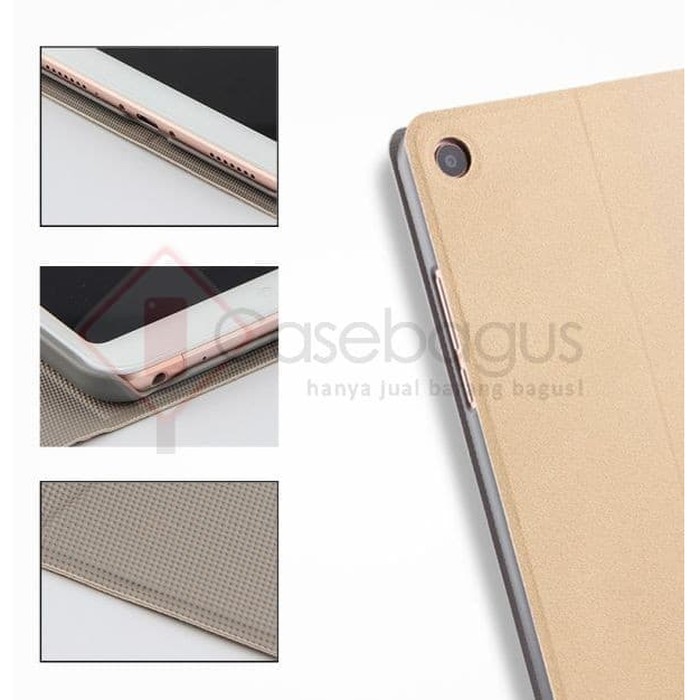 {aksesoris-tablet} Xiaomi Mi Pad Mipad 4 Plus Smart Leather Flip Case Cover casing book