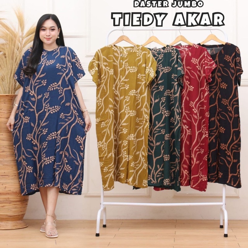 DJ Daster Jumbo Awan Baju Tidur Daster Dress Viral Pekalongan Batik Best Seller-DJ CABUT AKAR