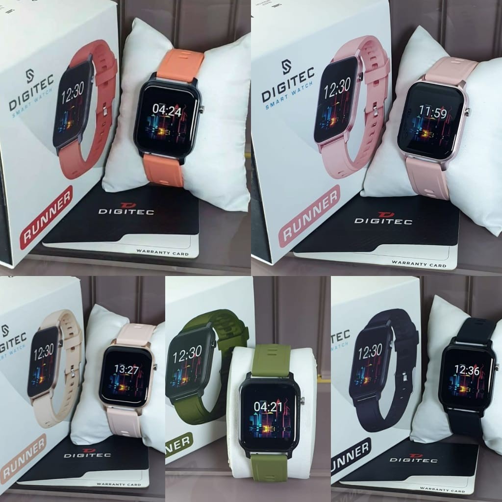 JAM TANGAN DIGITEC RUNNER original GARANSI RESMI Olahraga sport smartwatch