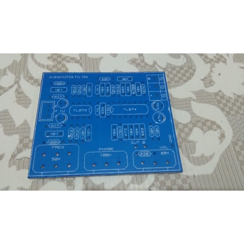 pcb subwoofer filter