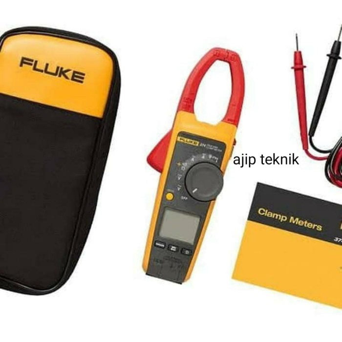 FLUKE 374 DIGITAL CLAMP METER AC/DC TRUE RMS ORIGINAL 100%