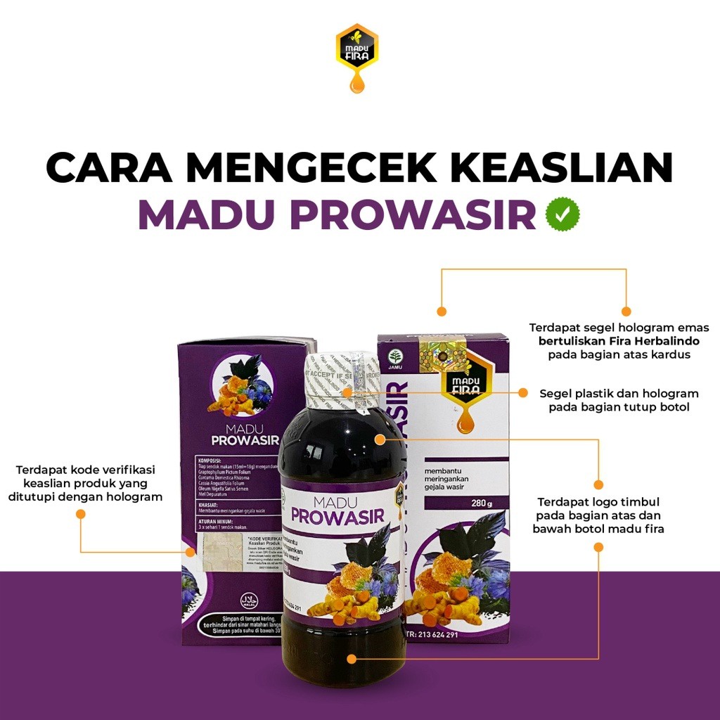 Madu Prowasir Original Madu Prowasir Asli Madu Herbal Atasi WASIR AMBEIEN Obat Herbal Ambeien Mujara