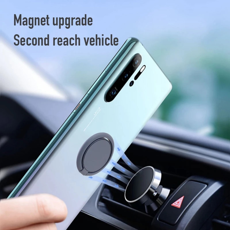 Universal Mobile Phone Finger Ring Holder/ 360° Rotation Metal Finger Stand