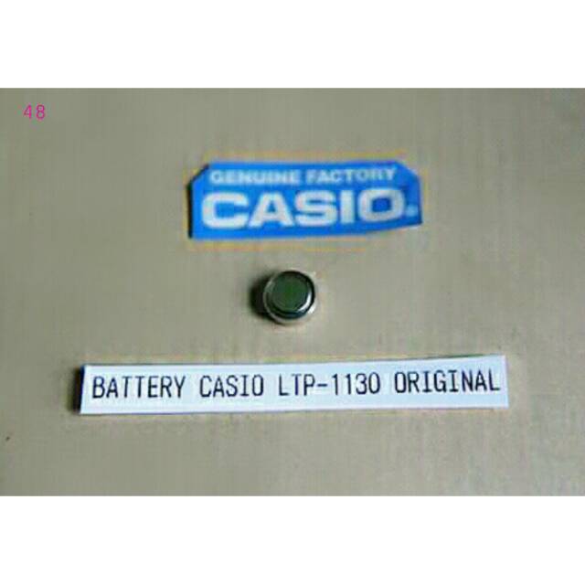 Batrei Batre Baterai Jam Casio LTP-1130 Original Battery