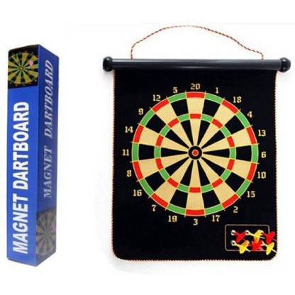 Termurah Magnetic Dart Game 15&quot; + 6 Magnet Arrow