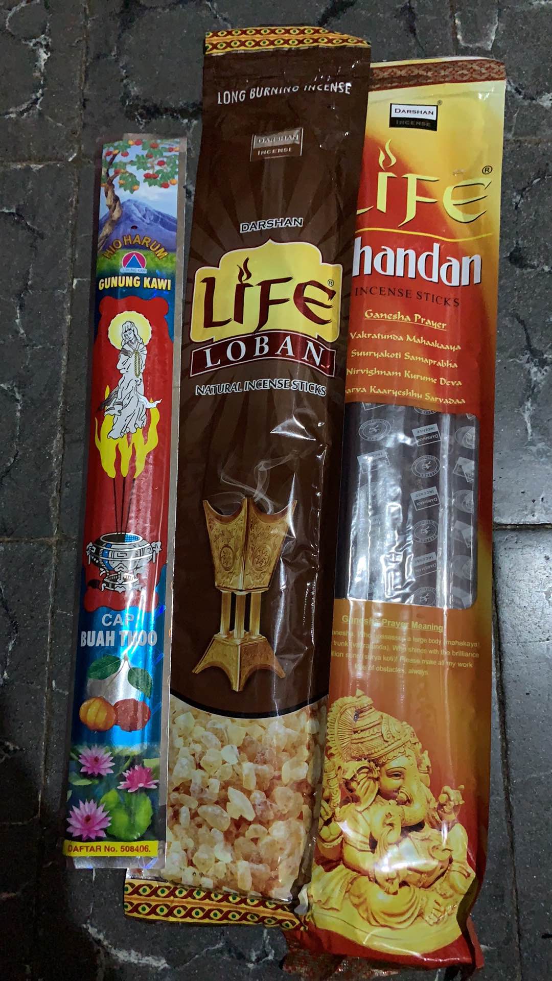 Dupa Hio Cendana Chandan Pounch Isi 50 Batang By India Darshan