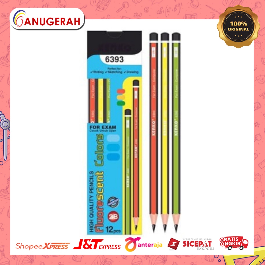 

KENKO 6393 PENSIL 2B (PACK)