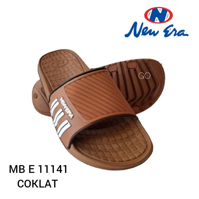 gos NEW ERA MB E 11141 Sandal Selop Karet Pria Dewasa Anti Slip Original