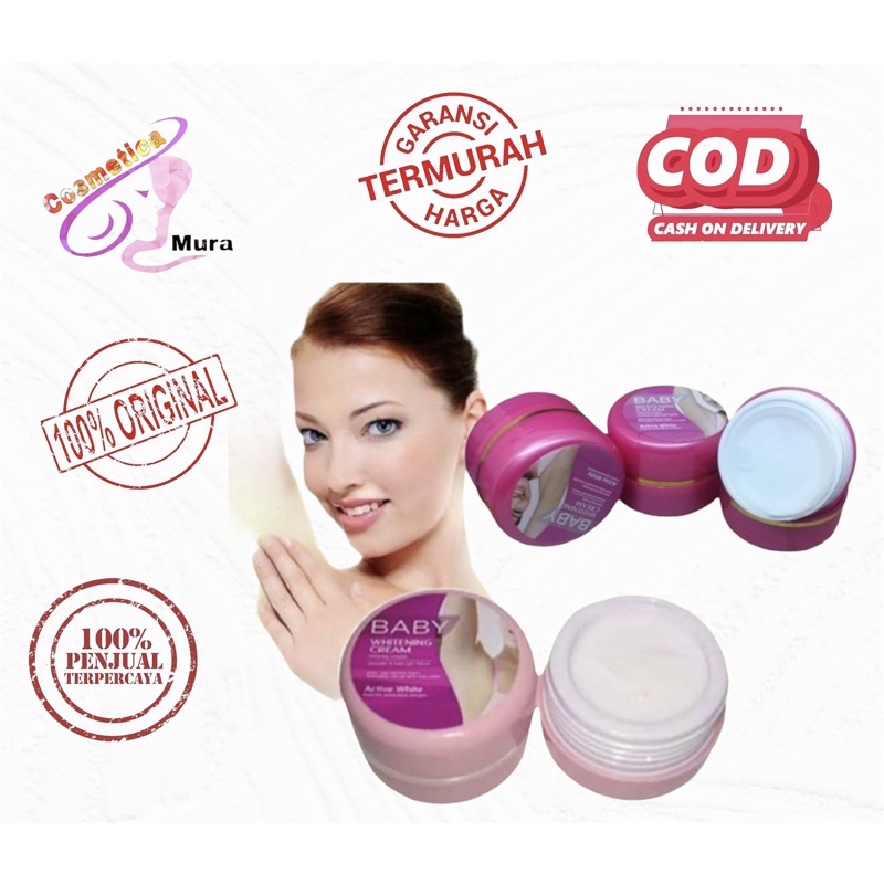 ⚡️krim pemutih ketiak dan lipatan baby whitening shin khurim