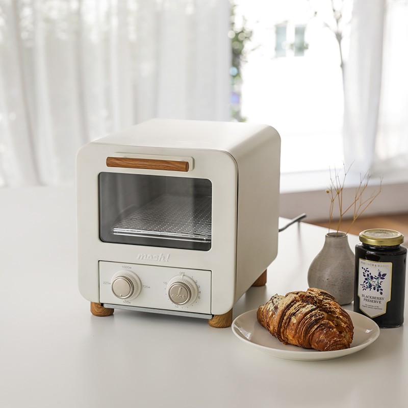 Korea Simple Retro Mini Toaster Oven - Mosh Kitchen Appliance | Shopee