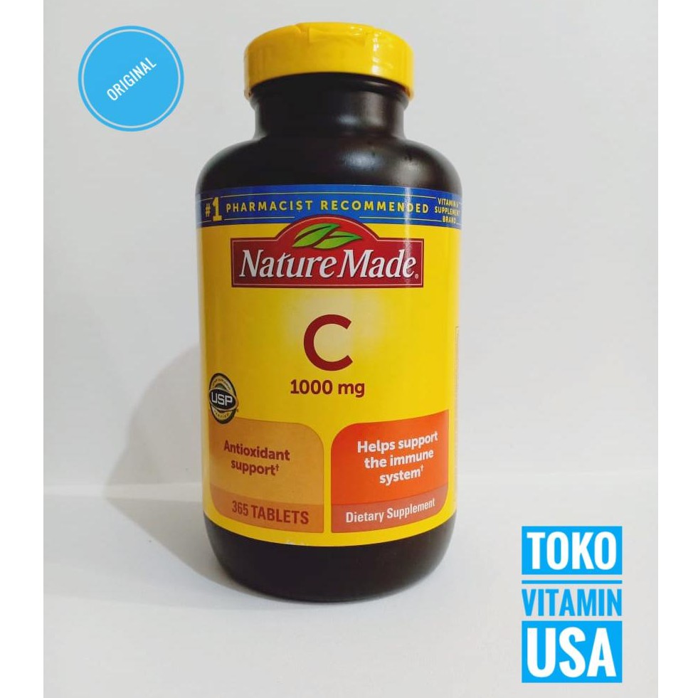 Nature Made Vitamin C 1000mg isi 365 tablets