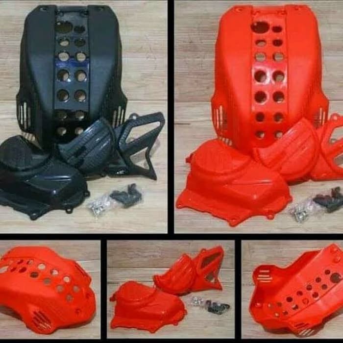 Engine guard Set CRF Cover mesin crf Frame guard CRF