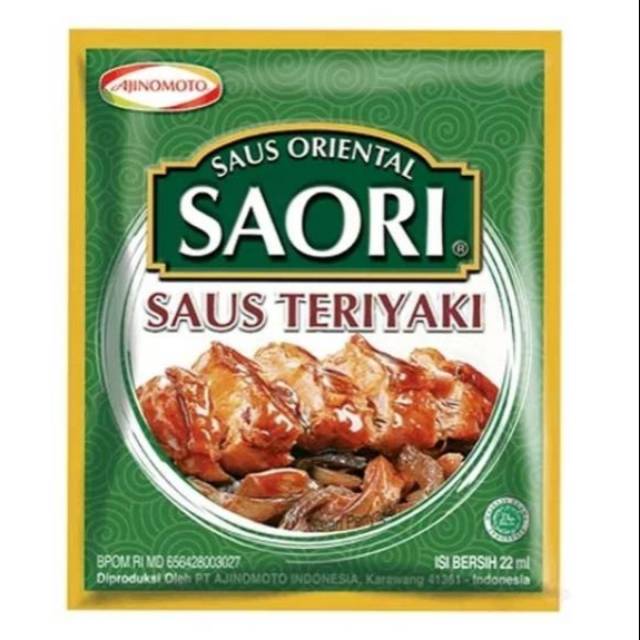 

Saori saus teriyaki 1 sachet