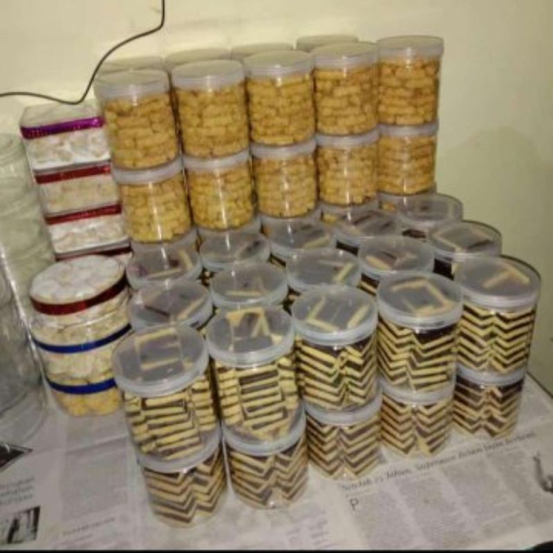 

kue kering lebaran toples jar uk 350gr