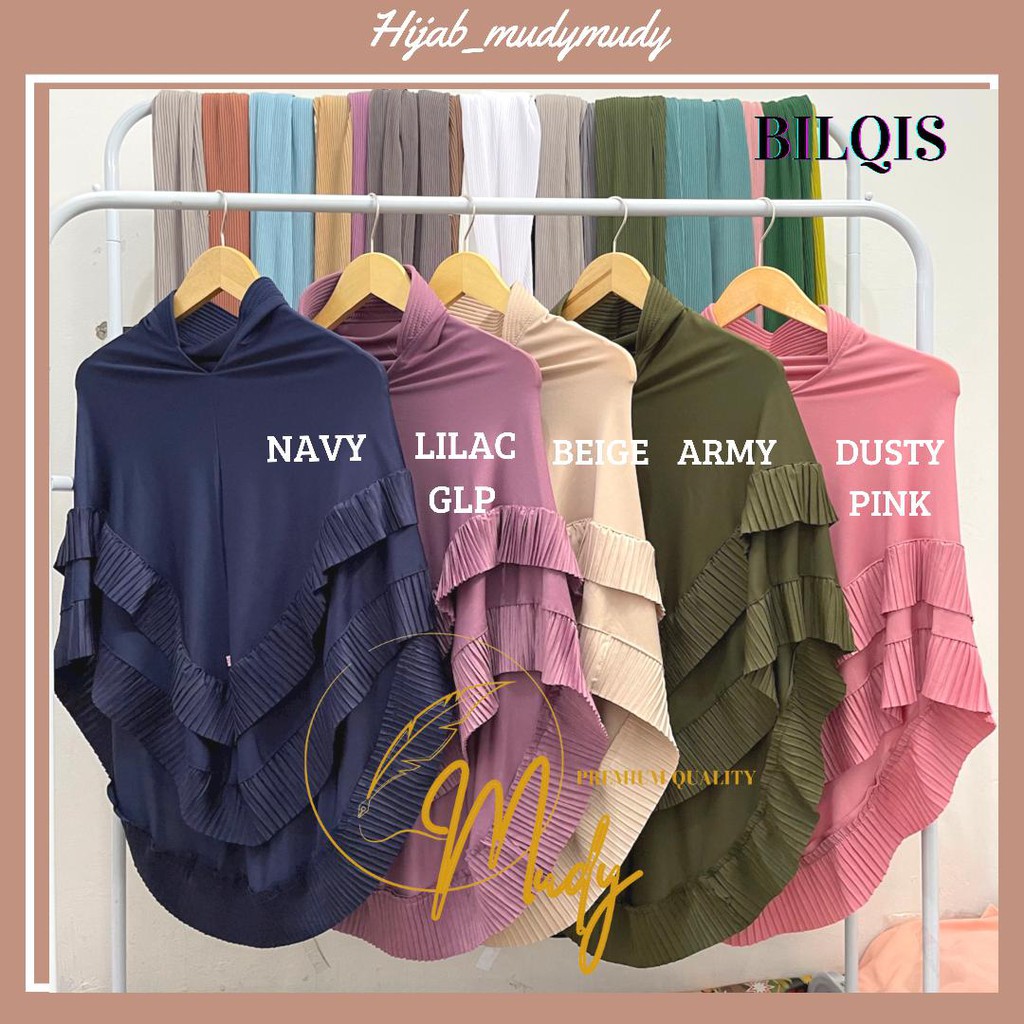 ECER//Bergo Instant BILQIS//Jersey Zoya//mudymudy