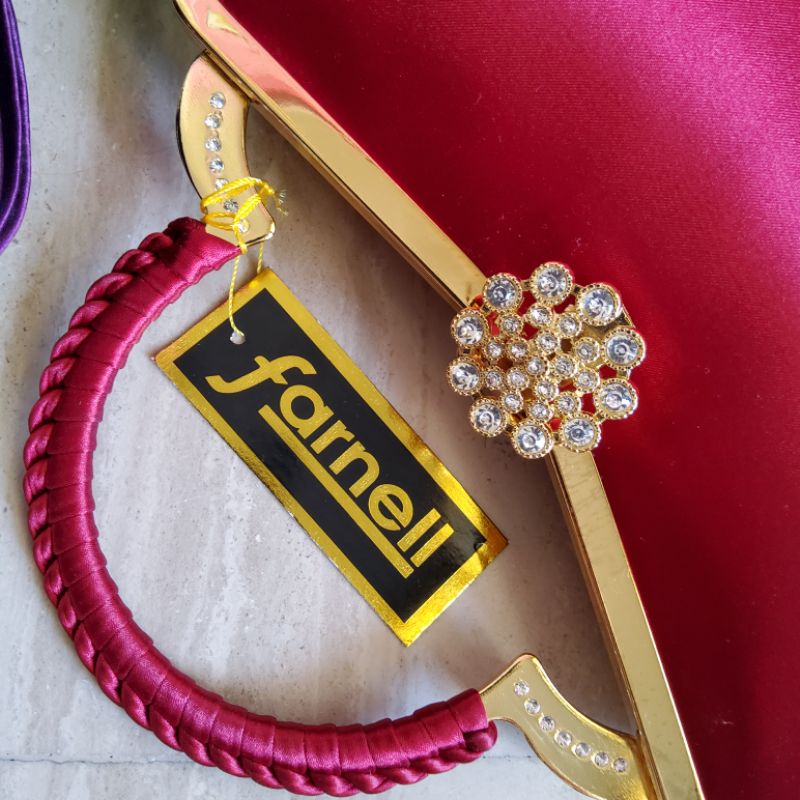 FARNELL - Clutch Pesta Farnell Cantik Warna Warni Bahan Satin Bisa Jinjing Slempang 2345/2467/2928/2468